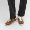 Sneaker Racer in nylon, pelle scamosciata e pelle di vitello Sneaker Racer in nylon, pelle scamosciata e pelle di vitello