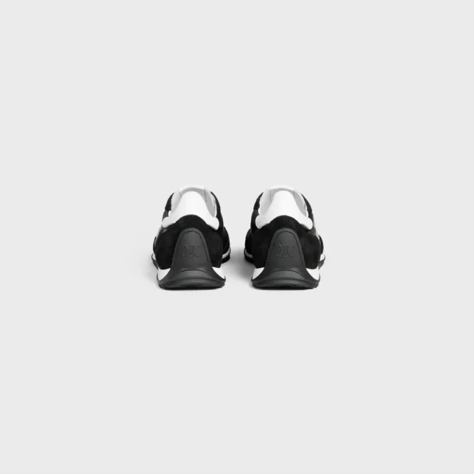 Sneaker Racer in nylon, pelle scamosciata e pelle di vitello Sneaker Racer in nylon, pelle scamosciata e pelle di vitello