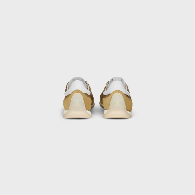 Sneaker Racer in nylon, pelle scamosciata e pelle di vitello Sneaker Racer in nylon, pelle scamosciata e pelle di vitello