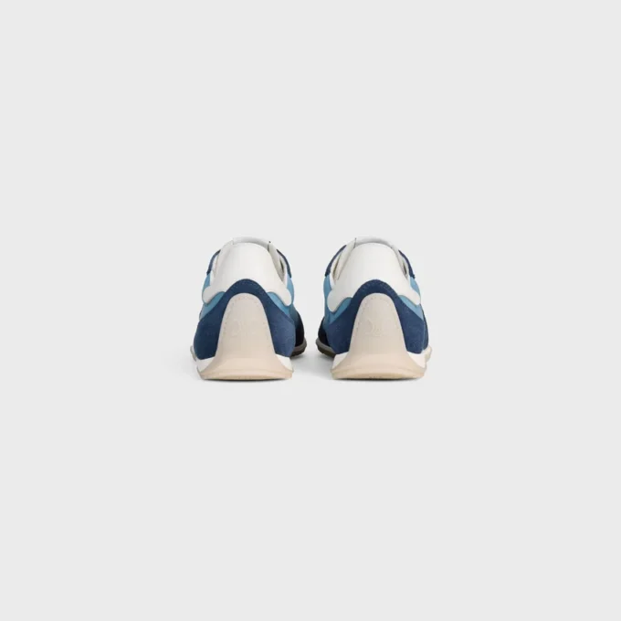 Sneaker Racer in nylon, pelle scamosciata e pelle di vitello Sneaker Racer in nylon, pelle scamosciata e pelle di vitello
