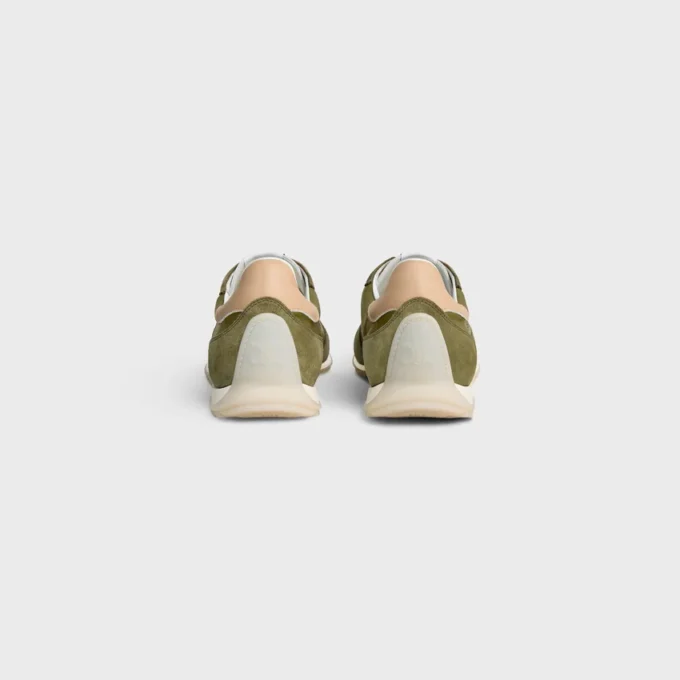 Sneaker Racer in nylon, pelle scamosciata e pelle di vitello Sneaker Racer in nylon, pelle scamosciata e pelle di vitello