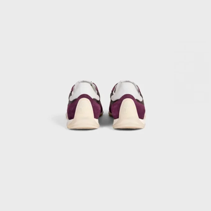 Sneaker Racer in nylon, pelle scamosciata e pelle di vitello Sneaker Racer in nylon, pelle scamosciata e pelle di vitello