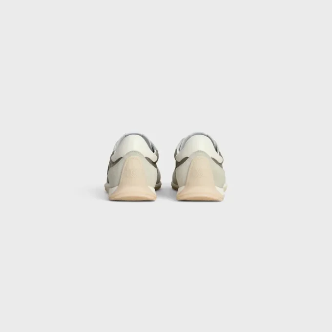Sneaker Racer in nylon, pelle scamosciata e pelle di vitello Sneaker Racer in nylon, pelle scamosciata e pelle di vitello