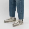 Sneaker Racer in nylon, pelle scamosciata e pelle di vitello Sneaker Racer in nylon, pelle scamosciata e pelle di vitello