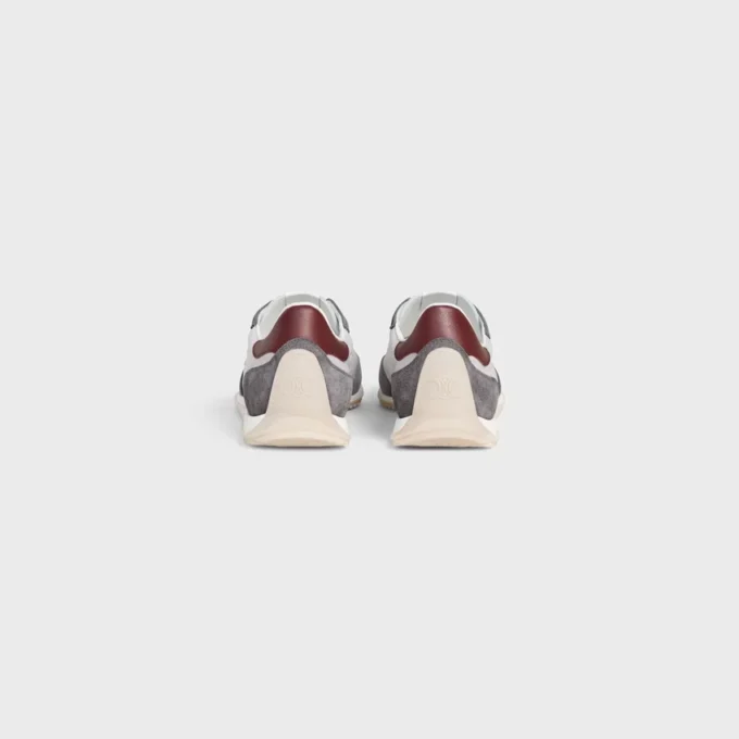 Sneaker Racer in nylon, pelle scamosciata e pelle di vitello Sneaker Racer in nylon, pelle scamosciata e pelle di vitello