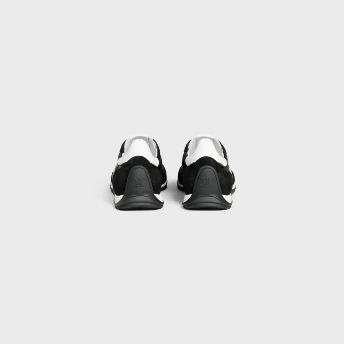 Sneaker Racer in nylon, pelle scamosciata e pelle di vitello Sneaker Racer in nylon, pelle scamosciata e pelle di vitello