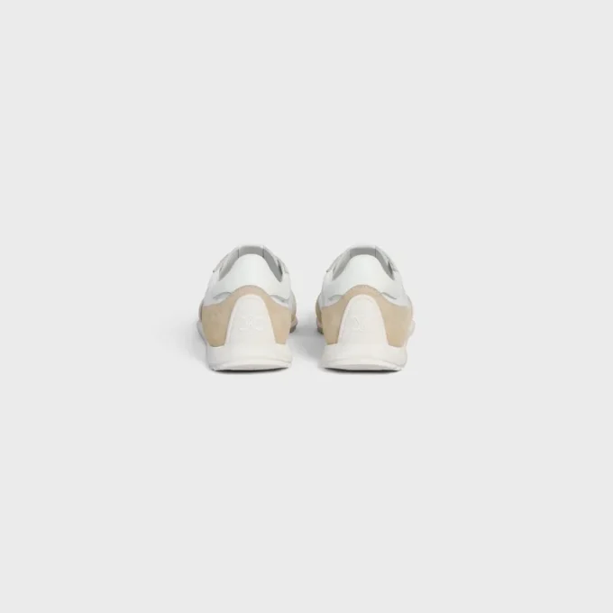 Sneaker Racer in nylon, pelle scamosciata e pelle di vitello Sneaker Racer in nylon, pelle scamosciata e pelle di vitello
