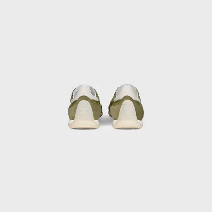 Sneaker Racer in nylon, pelle scamosciata e pelle di vitello Sneaker Racer in nylon, pelle scamosciata e pelle di vitello