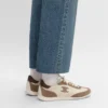 Sneaker Racer in nylon, pelle scamosciata e pelle di vitello Sneaker Racer in nylon, pelle scamosciata e pelle di vitello