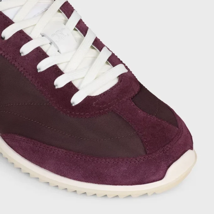 Sneaker Racer in nylon, pelle scamosciata e pelle di vitello Sneaker Racer in nylon, pelle scamosciata e pelle di vitello