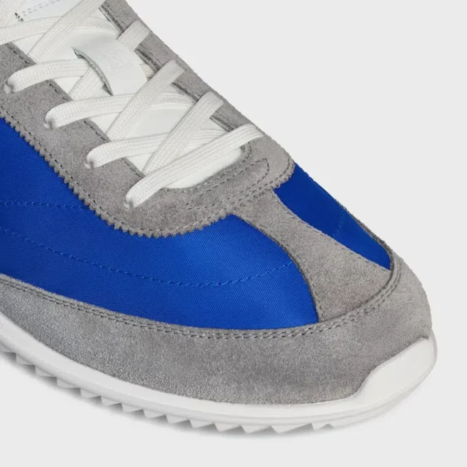 Sneaker Racer in nylon, pelle scamosciata e pelle di vitello Sneaker Racer in nylon, pelle scamosciata e pelle di vitello