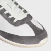 Sneaker Racer in nylon, pelle scamosciata e pelle di vitello Sneaker Racer in nylon, pelle scamosciata e pelle di vitello
