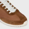 Sneaker Racer in nylon, pelle scamosciata e pelle di vitello Sneaker Racer in nylon, pelle scamosciata e pelle di vitello