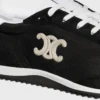 Sneaker Racer in nylon, pelle scamosciata e pelle di vitello Sneaker Racer in nylon, pelle scamosciata e pelle di vitello