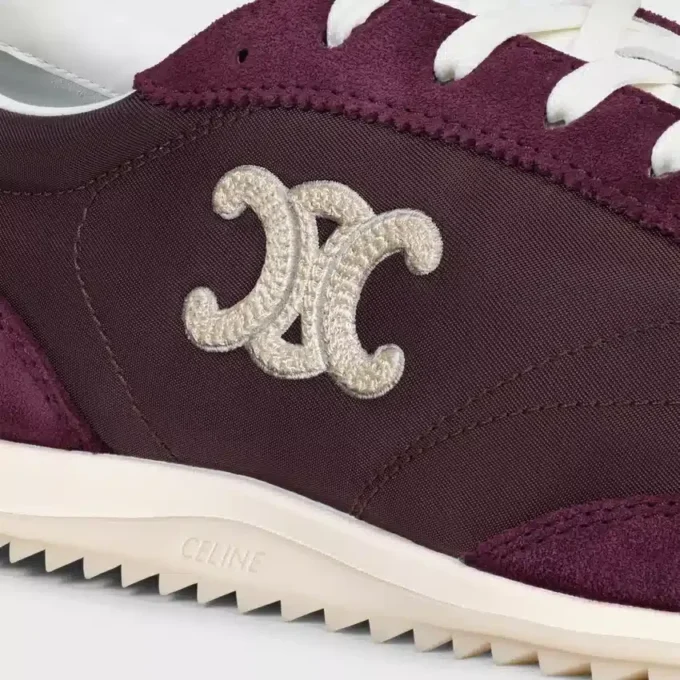 Sneaker Racer in nylon, pelle scamosciata e pelle di vitello Sneaker Racer in nylon, pelle scamosciata e pelle di vitello