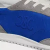 Sneaker Racer in nylon, pelle scamosciata e pelle di vitello Sneaker Racer in nylon, pelle scamosciata e pelle di vitello