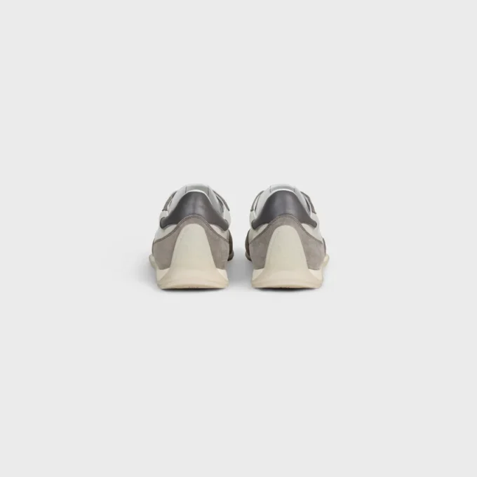 Sneaker Racer in nylon, pelle scamosciata e pelle di vitello Sneaker Racer in nylon, pelle scamosciata e pelle di vitello