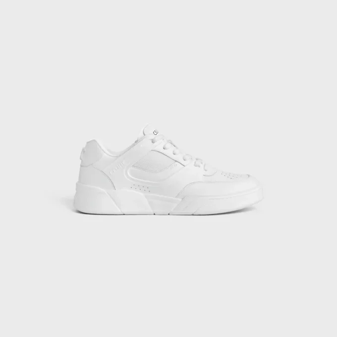 Sneaker Trainer Ct-09 in pelle di vitello e mesh