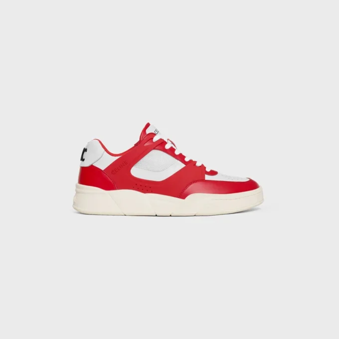 Sneaker Trainer Ct-09 in pelle di vitello e mesh