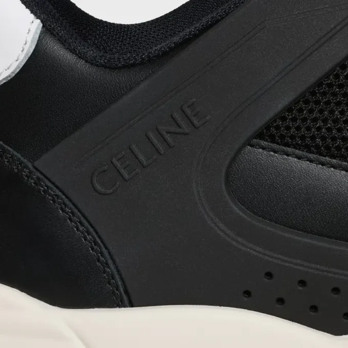 Sneaker Trainer Ct-09 in pelle di vitello e mesh Sneaker Trainer Ct-09 in pelle di vitello e mesh