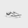 Sneaker Trainer in pelle di vitello scamosciata e pelle di vitello Sneaker Trainer in pelle di vitello scamosciata e pelle di vitello