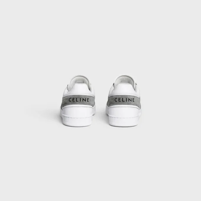 Sneaker Trainer in pelle di vitello scamosciata e pelle di vitello Sneaker Trainer in pelle di vitello scamosciata e pelle di vitello
