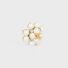 Spilla Les Perles CELINE in strass, perle in resina, ottone con finitura dorata e acciaio Spilla Les Perles CELINE in strass, perle in resina, ottone con finitura dorata e acciaio