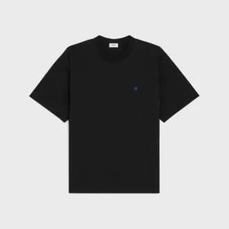 T-shirt ampia in jersey di cotone