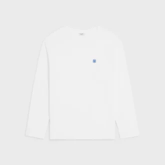 T-shirt ampia in jersey di cotone