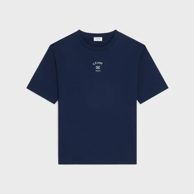 T-shirt ampia in jersey di cotone T-shirt ampia in jersey di cotone