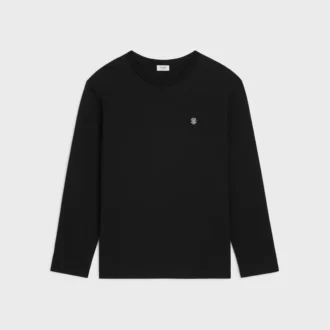 T-shirt ampia in jersey di cotone