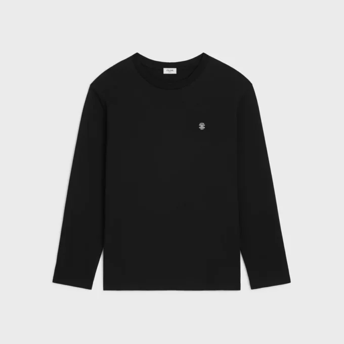 T-shirt ampia in jersey di cotone T-shirt ampia in jersey di cotone