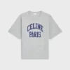T-shirt ampia in jersey di cotone