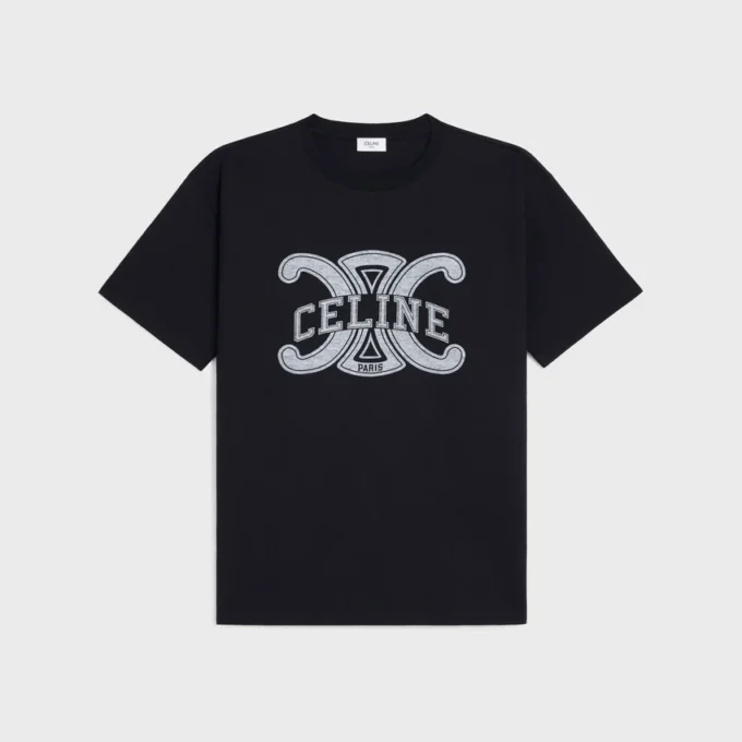 T-shirt ampia in jersey di cotone T-shirt ampia in jersey di cotone