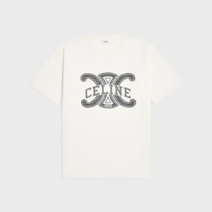 T-shirt ampia in jersey di cotone T-shirt ampia in jersey di cotone