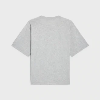T-shirt ampia in jersey di cotone