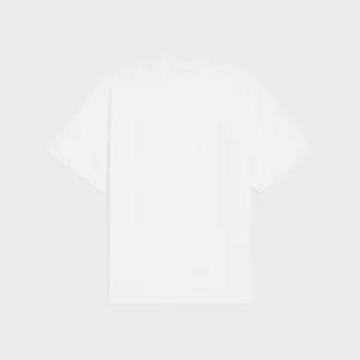 T-shirt ampia in jersey di cotone