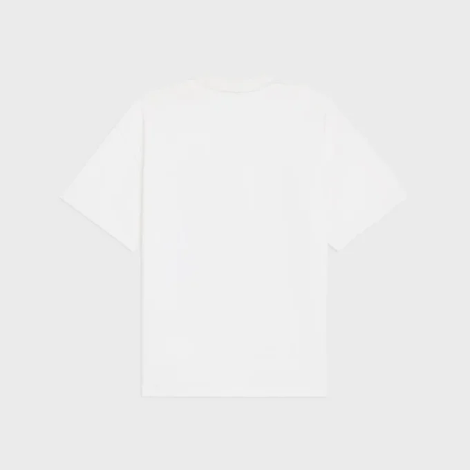 T-shirt ampia in jersey di cotone T-shirt ampia in jersey di cotone