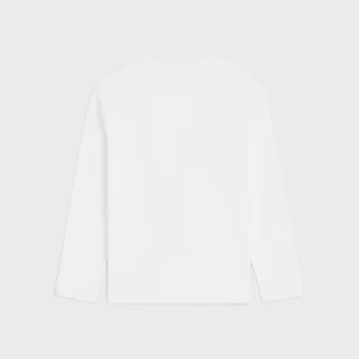 T-shirt ampia in jersey di cotone