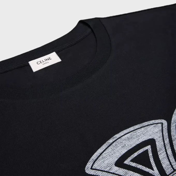 T-shirt ampia in jersey di cotone T-shirt ampia in jersey di cotone