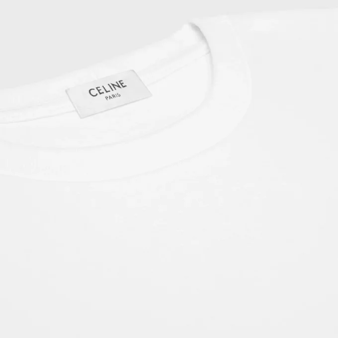 T-shirt ampia in jersey di cotone T-shirt ampia in jersey di cotone