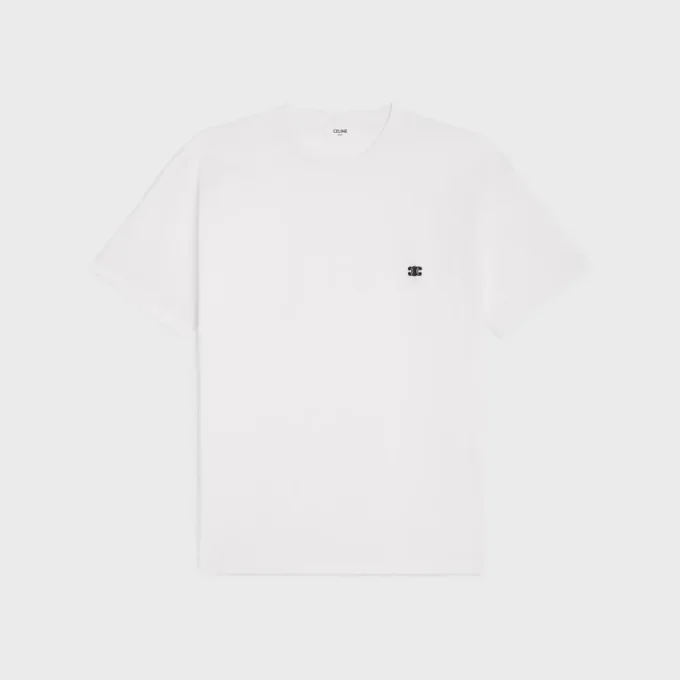 T-shirt ampia Triomphe in jersey di cotone T-shirt ampia Triomphe in jersey di cotone