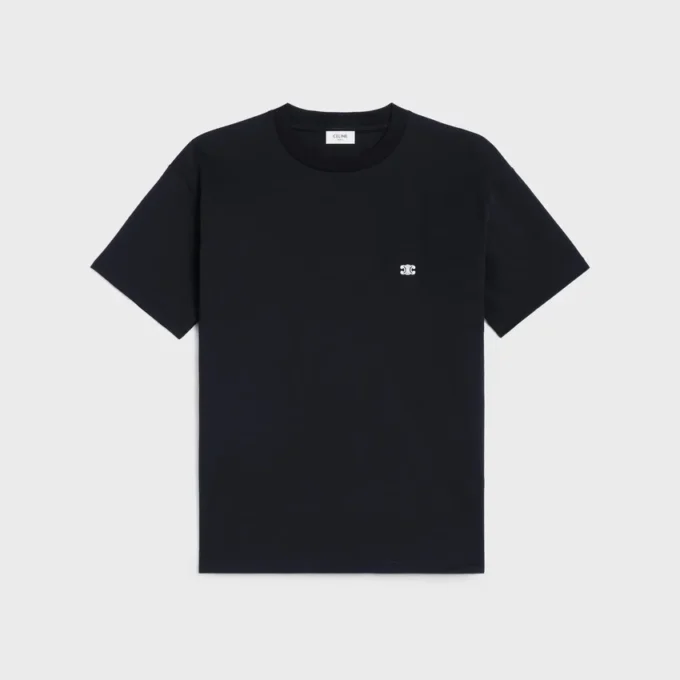 T-shirt ampia Triomphe in jersey di cotone T-shirt ampia Triomphe in jersey di cotone