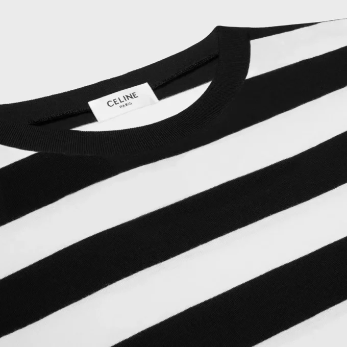 T-shirt ampia Triomphe in jersey di cotone T-shirt ampia Triomphe in jersey di cotone
