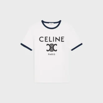 T-shirt CELINE Paris in jersey di cotone