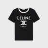 T-shirt CELINE Paris in jersey di cotone