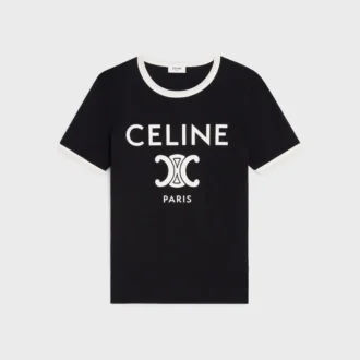 T-shirt CELINE Paris in jersey di cotone T-shirt CELINE Paris in jersey di cotone