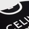 T-shirt CELINE Paris in jersey di cotone