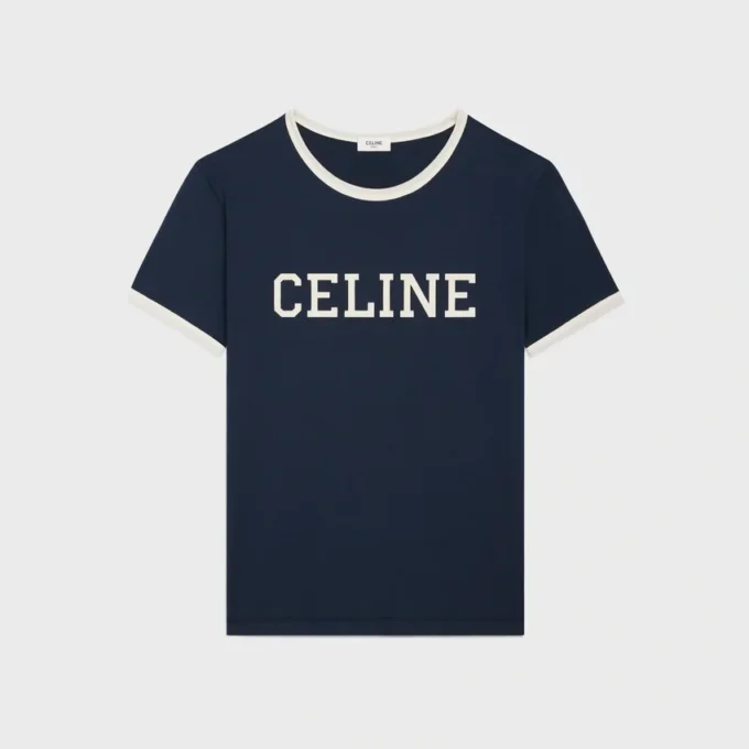 T-shirt CELINE Regular in jersey di cotone