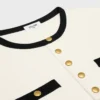 T-shirt corta in jersey di cotone T-shirt corta in jersey di cotone